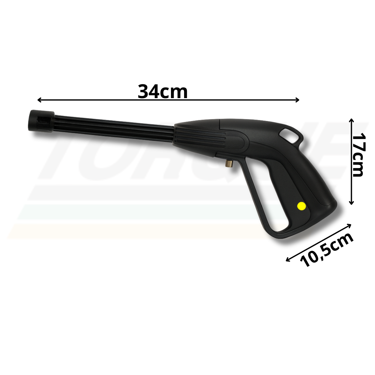 Pistola de alta pressão, tipo LAVOR - 15l/min. | 160 bar | c/ prolongador GRANDJET- 02.07.01.002 (Original)