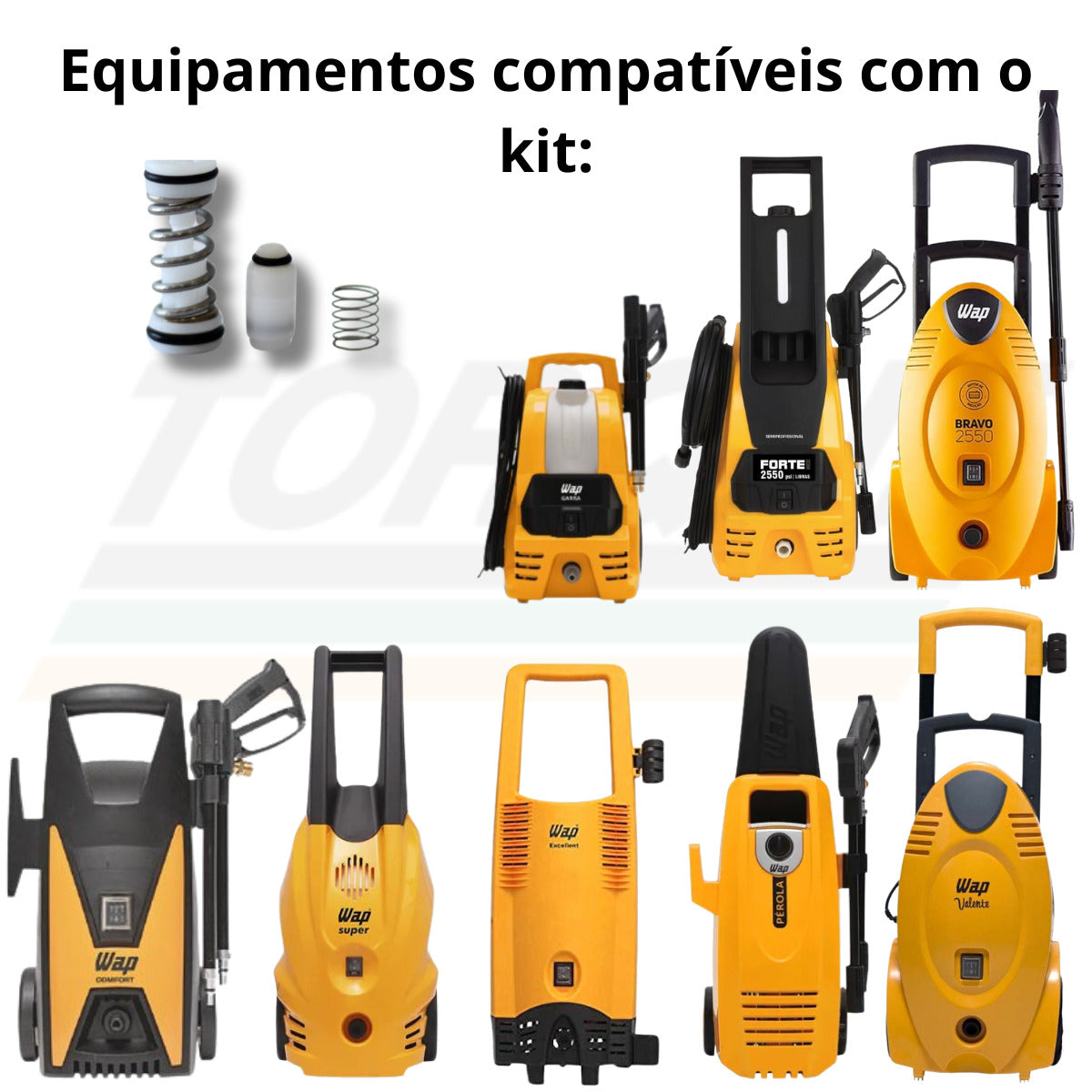 Kit Válvula ByPass para Wap Excell/ Valent/ Bravo - VG70-03-16 (Original)