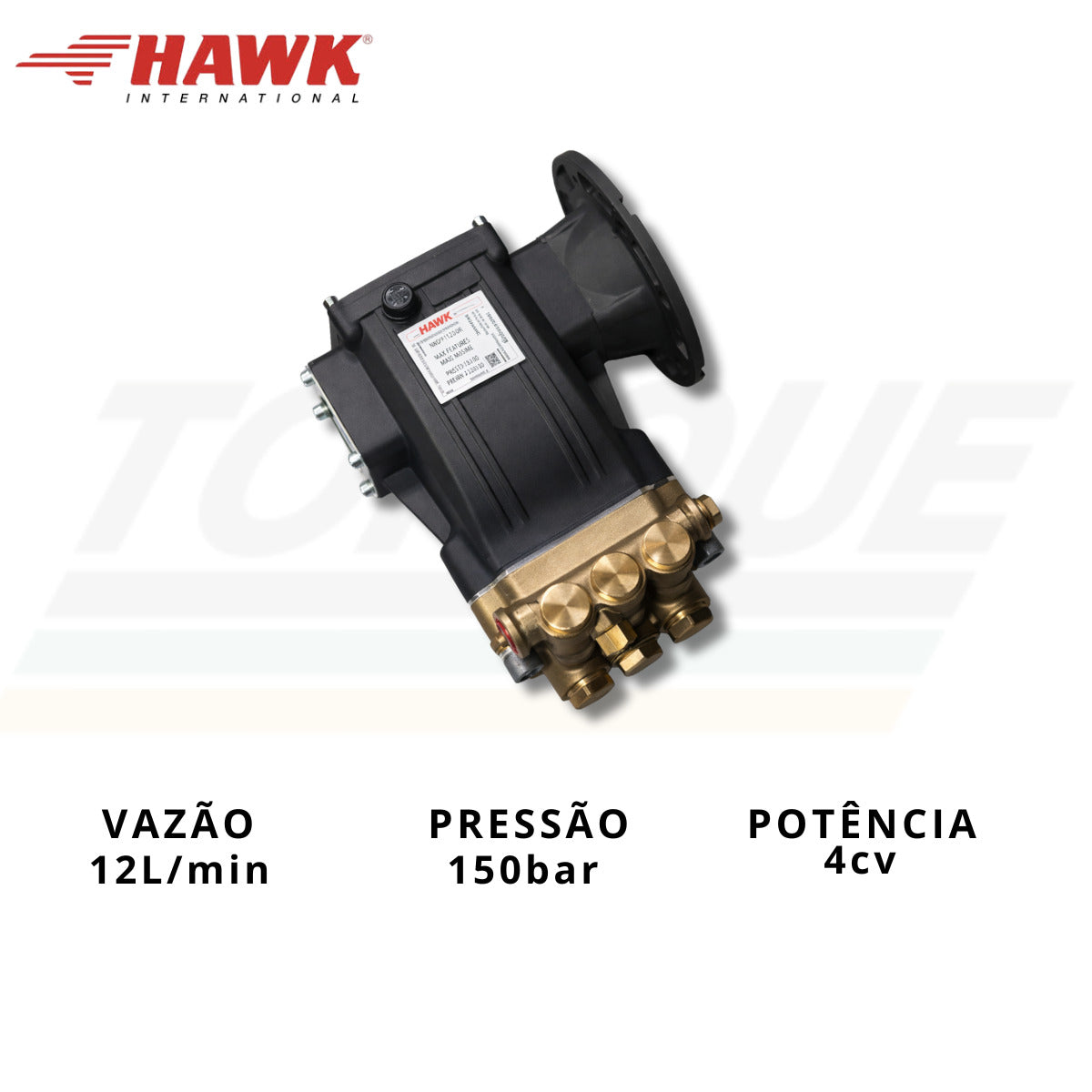 Bomba HAWK, mod. NHDP1015CR - 12l/min. | 150 bar | 1750 RPM