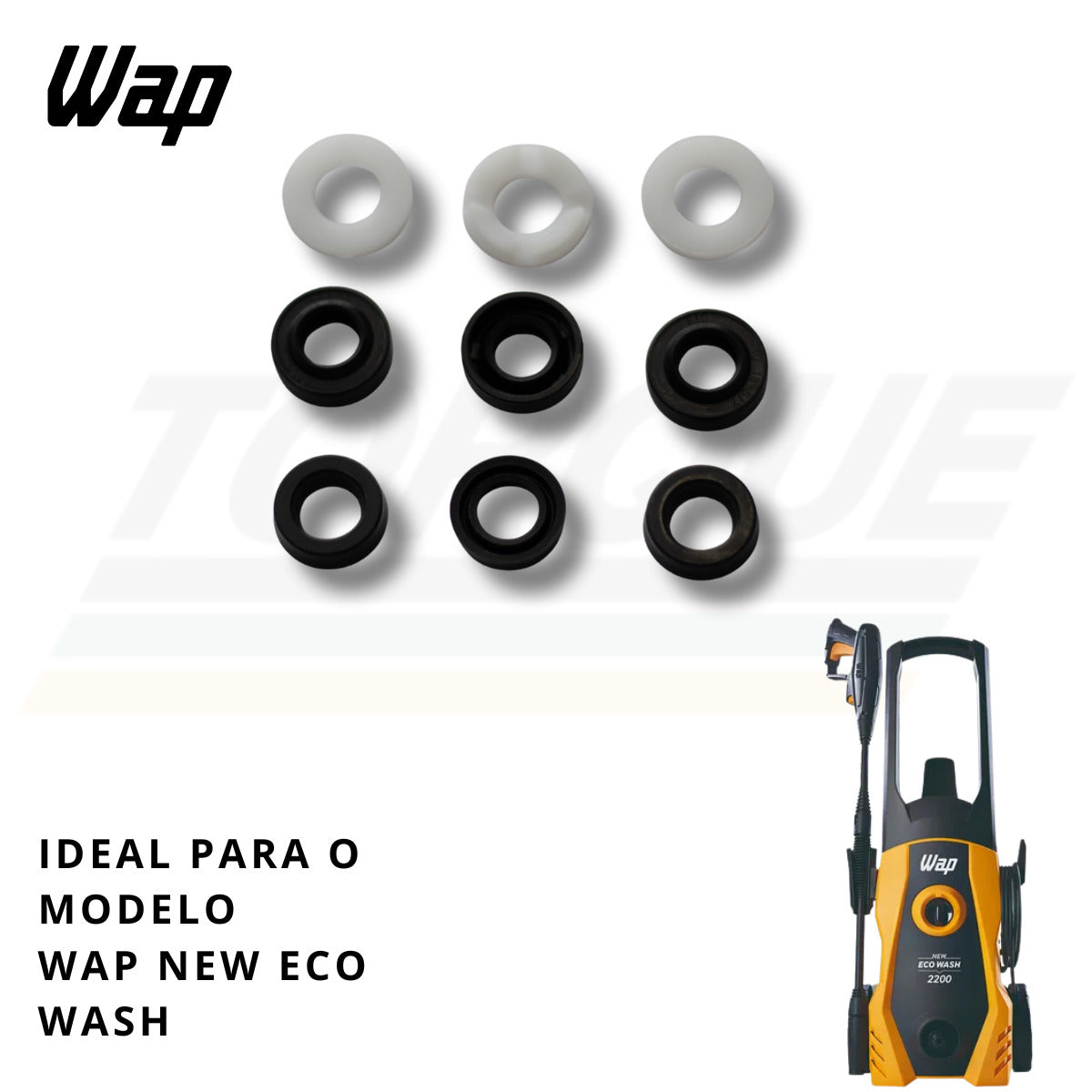 Wap - Kit Gaxeta para Wap New Eco Wash - FW005619 (Original)