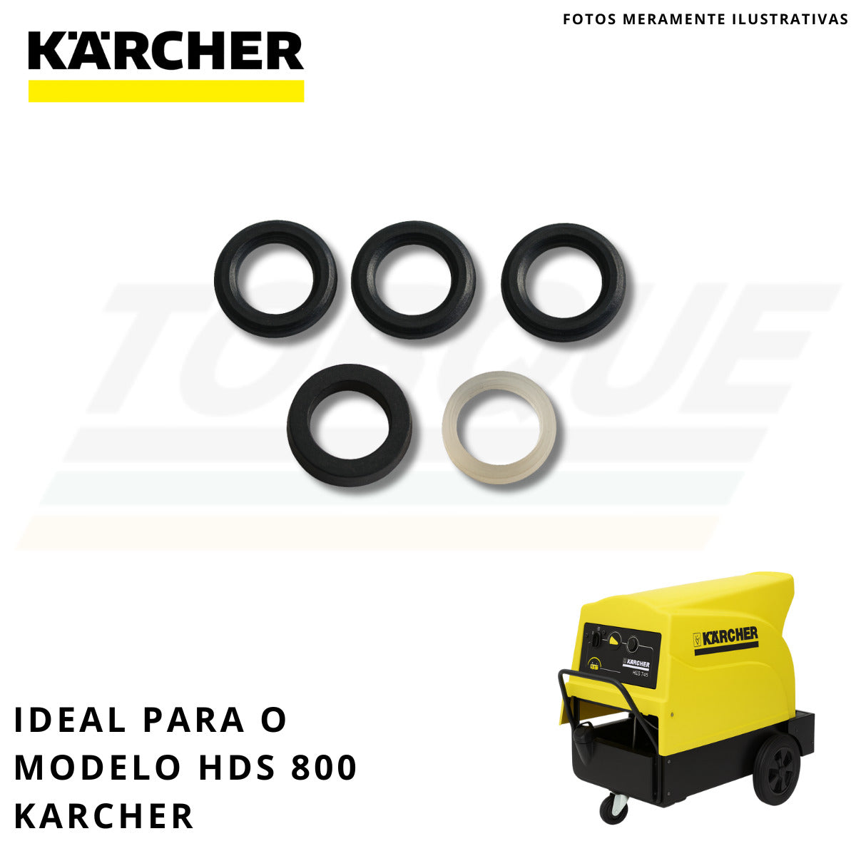 Kit Gaxeta Karcher 20mm K20- HD/S 800 - 9.376-092.0 (Original)