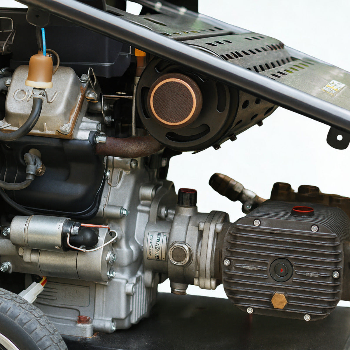 Hidrolavadora Semi Nova GHIBLI, mod. MHG 350/21 - 21l/min. | 350 bar | 25HP Gasolina