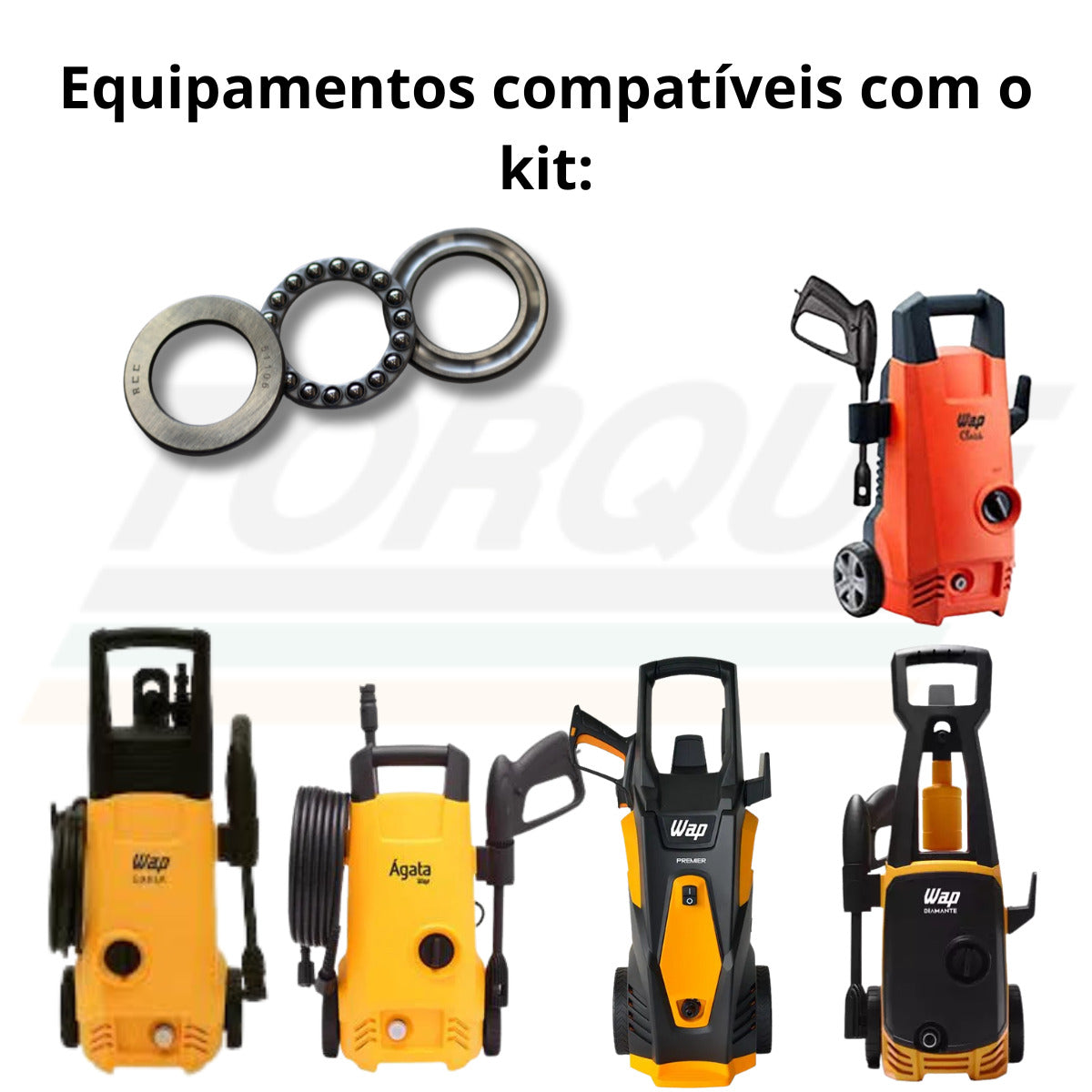 Kit Rolamento Axial para Wap Plus/Super/Prem/TopII - FW004342 (Original)
