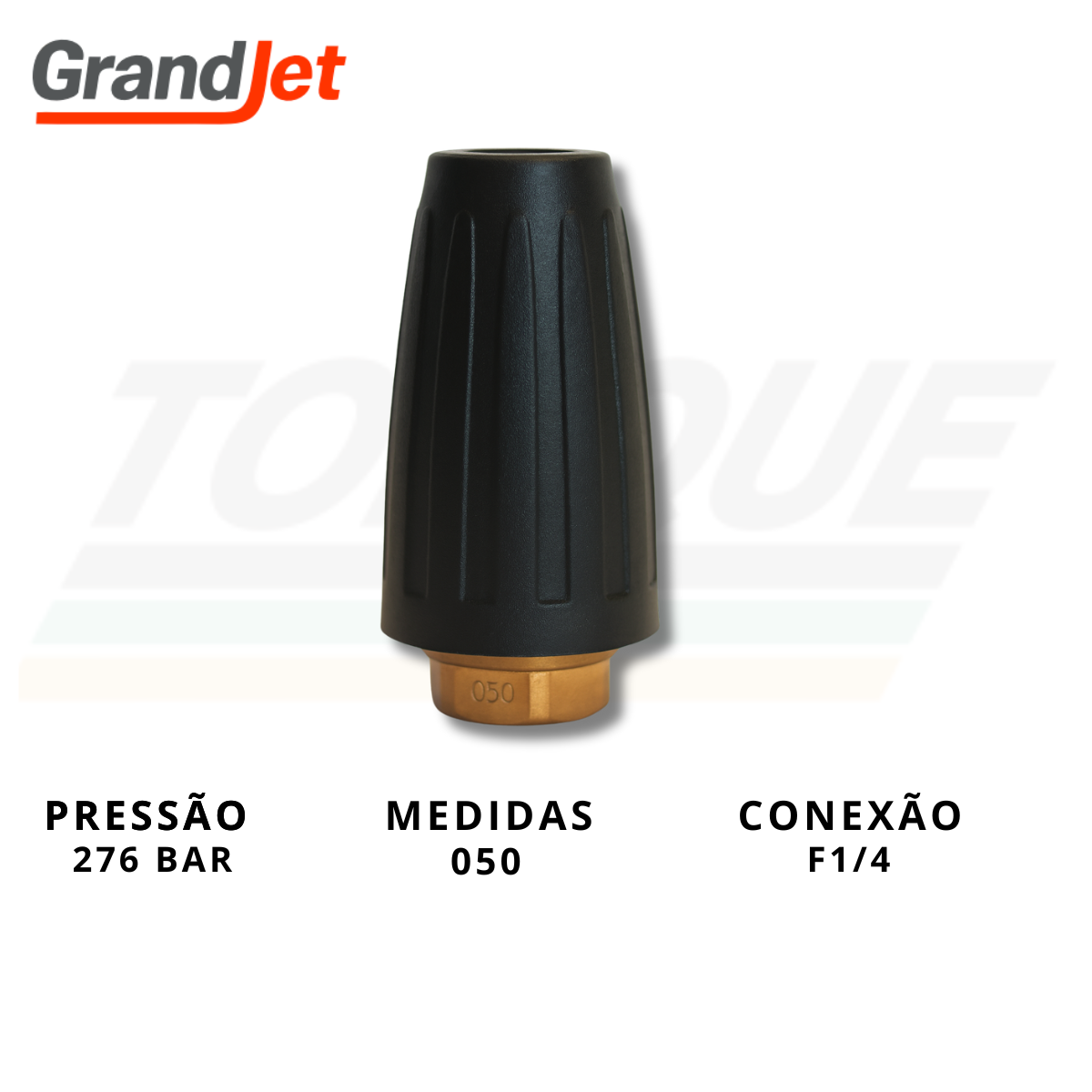 Bico Turbo/Rotativo de Cerâmica 050 | 276Bar GrandJet - 02.07.10.004 (Original)