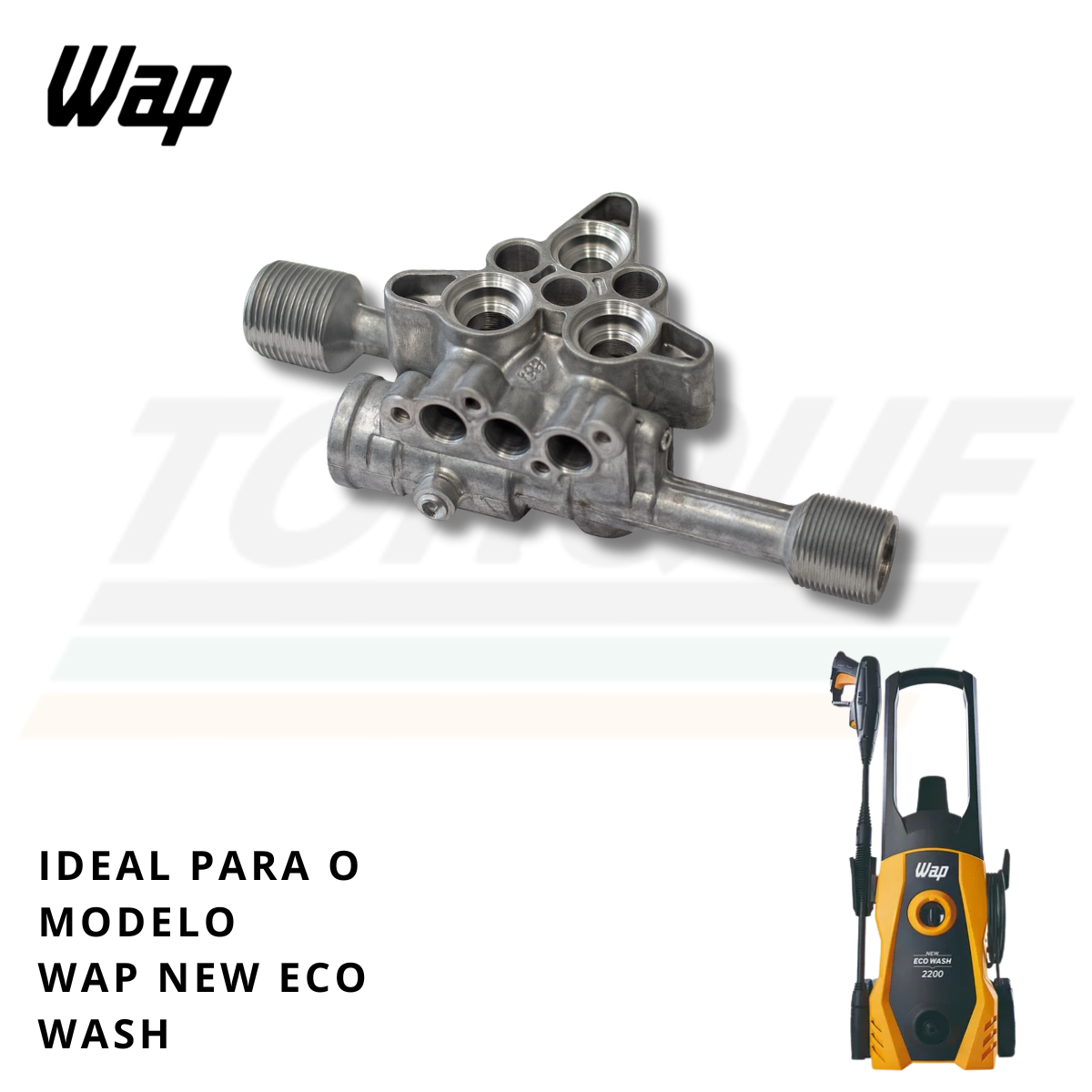 Cabeçote Bomba para Wap New Eco Wash - FW005616 (Original)