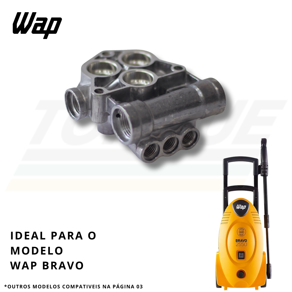 Cabeçote da Bomba para Wap Excell/Valent/Bravo - VG70-0017 (Original)