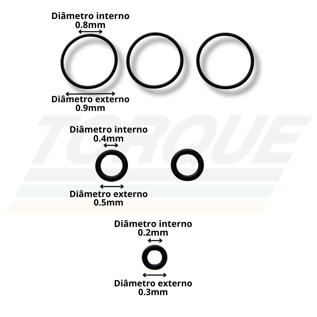 Kit Vedação C/3 para Wap 5100 - FW006982 (Original)