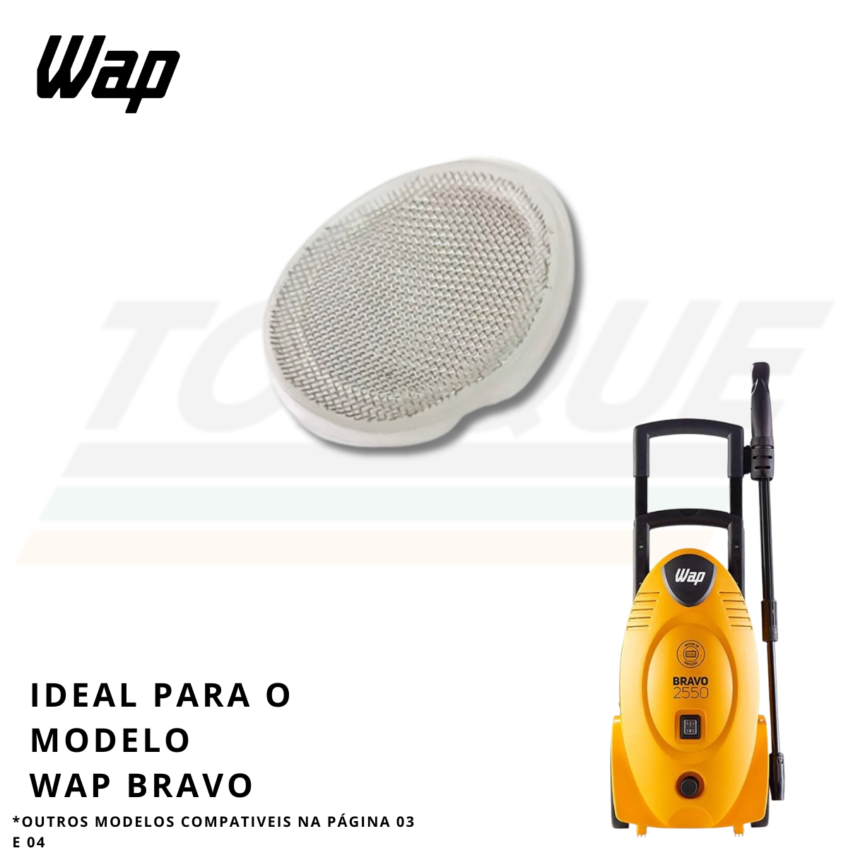 Filtro Peneira para Wap Premium/Atacama - VB70-0018 (Original)