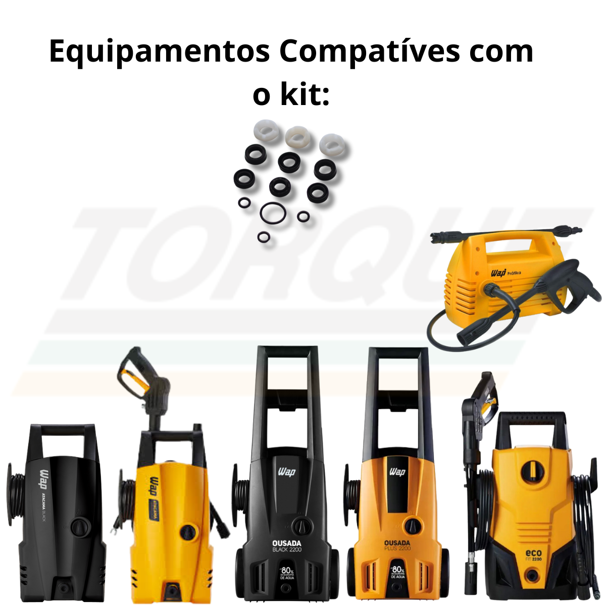 Kit Vedação para Wap Atacama/ Ousada - FW001583 (Original)