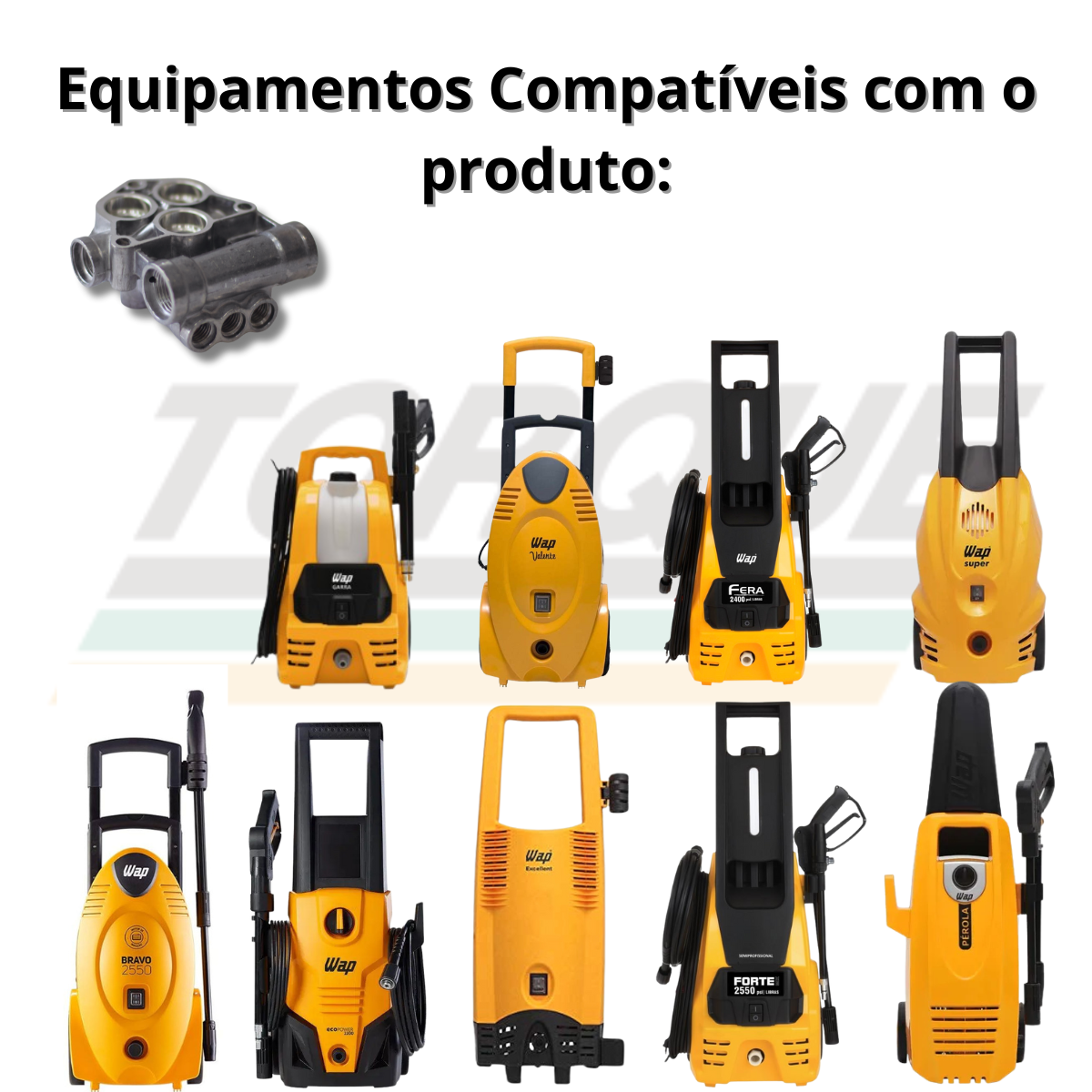 Cabeçote da Bomba para Wap Excell/Valent/Bravo - VG70-0017 (Original)