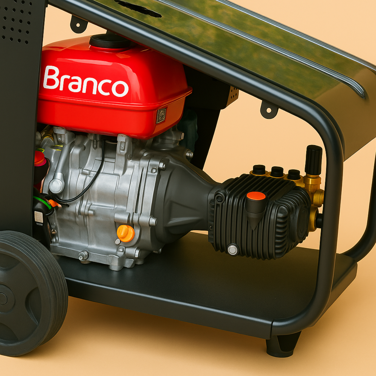 Hidrolavadora GHIBLI, mod. MHG 26/17 - 26l/min. | 170 bar | 15HP Gasolina