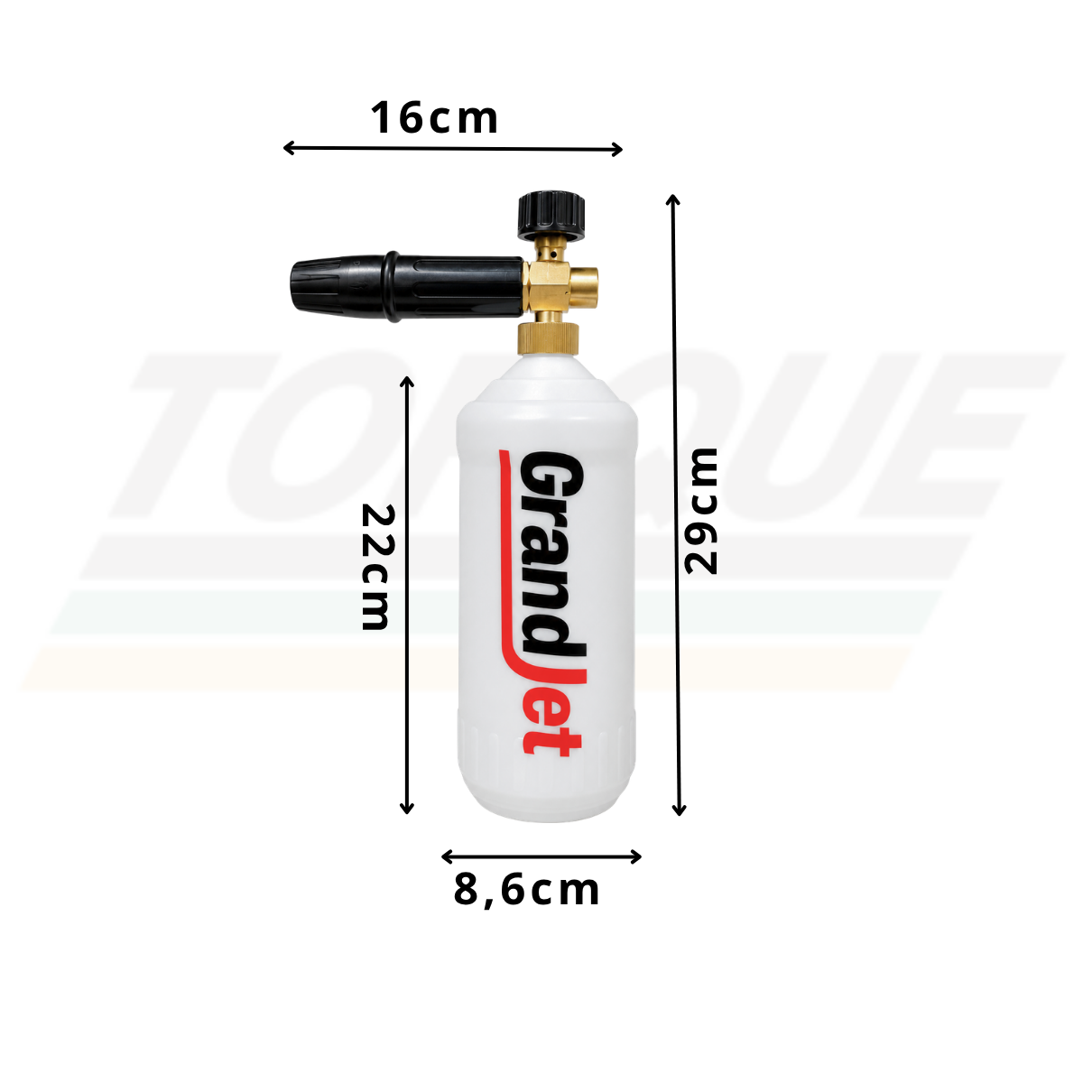 Jateador de Espuma Profissional 1L 1.25mm Grandjet - 02.07.12.001 (Original)