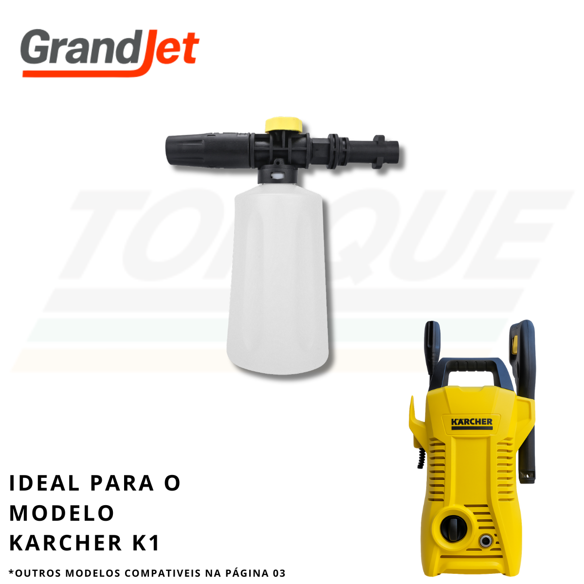 Jateador de Espuma GrandJet 1.2mm 750ml Grandjet - 02.07.12.003 (Original)