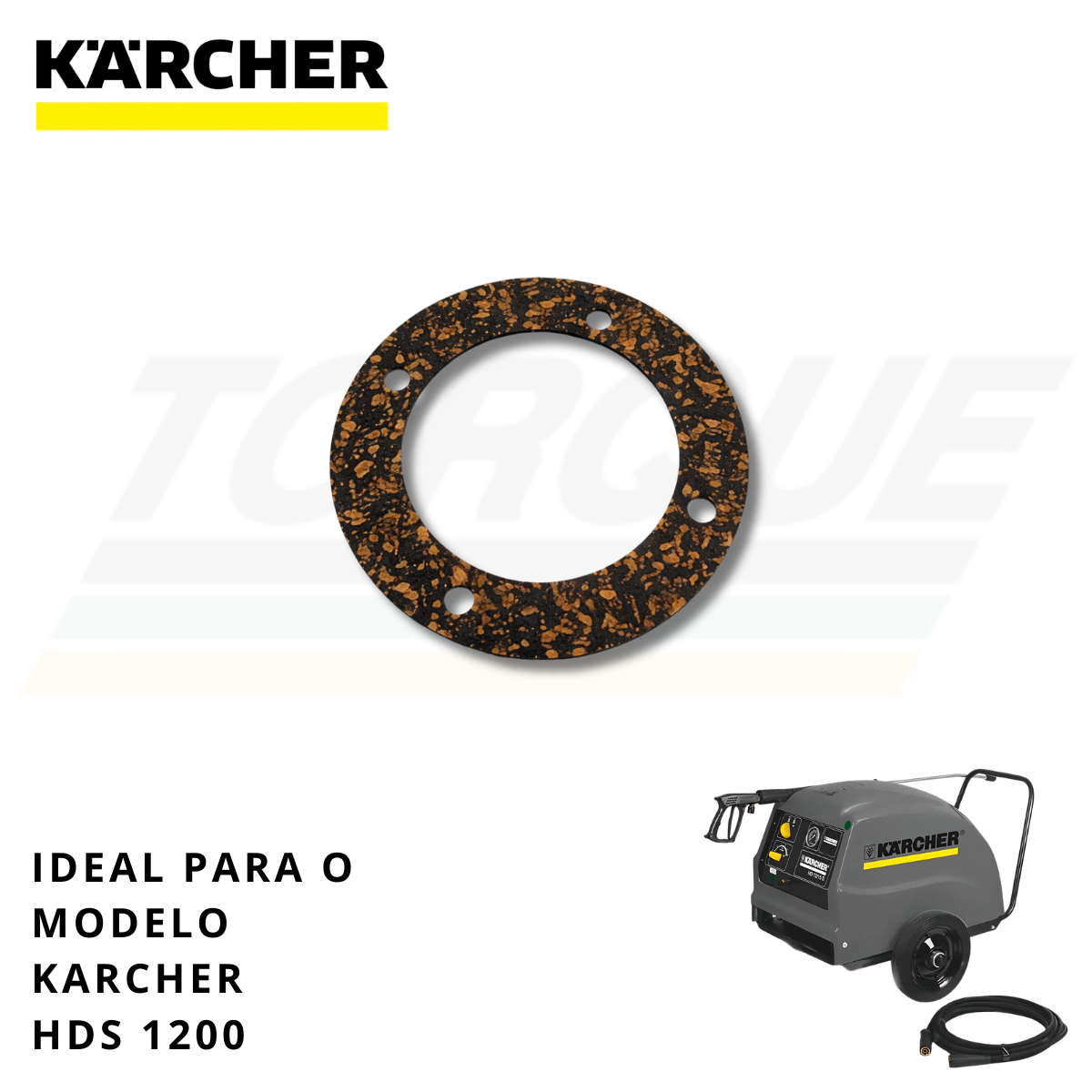 Junta Tampa Virabrequim Karcher HDS 800/1200 - 9.364-003.0 (Original)