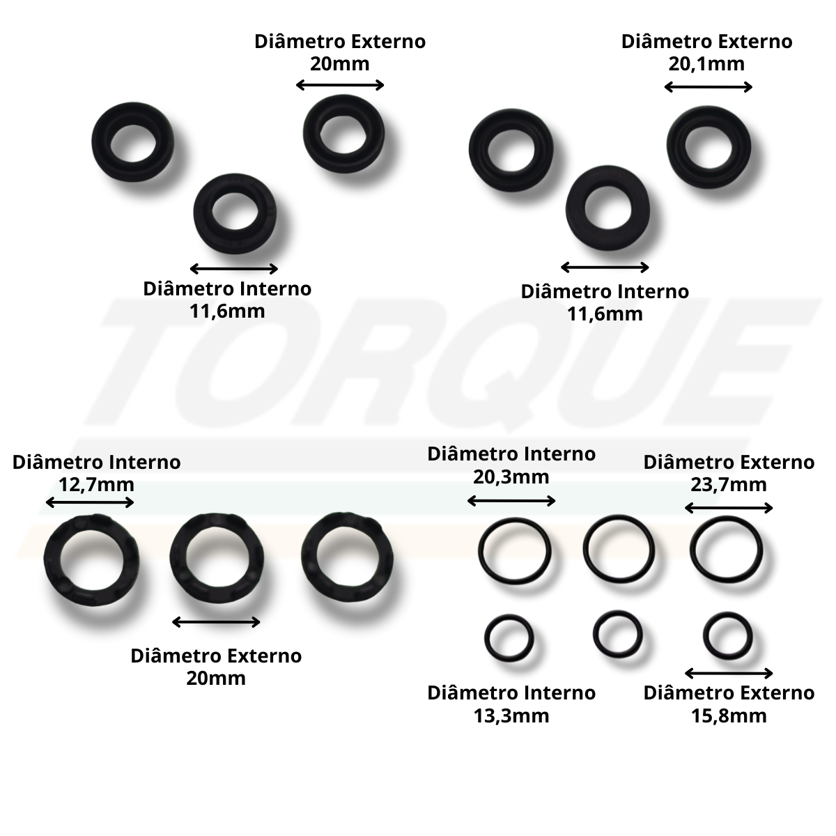 Kit Gaxeta para Wap Plus/Super/Valente/Exellent - VB70-44-48 (Original)