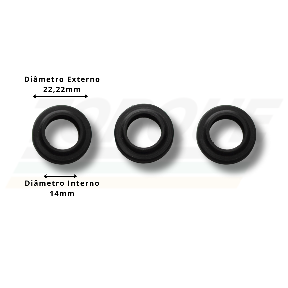 Wap - Kit N°6 vedações para Wap Podium/ Top II VH130P-38-42 - (Original)