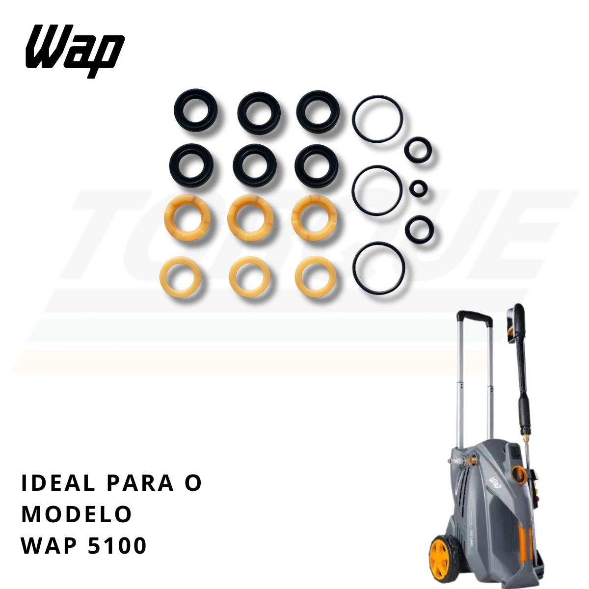 Kit Vedação C/3 para Wap 5100 - FW006982 (Original)