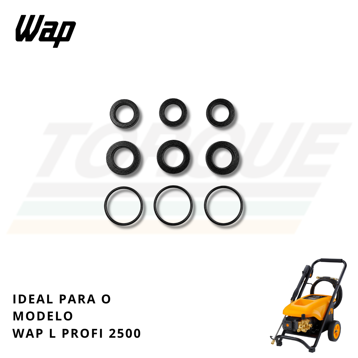 Kit Vedação C/ 3 WAP L Profi 2500 - FW005931 (Original)
