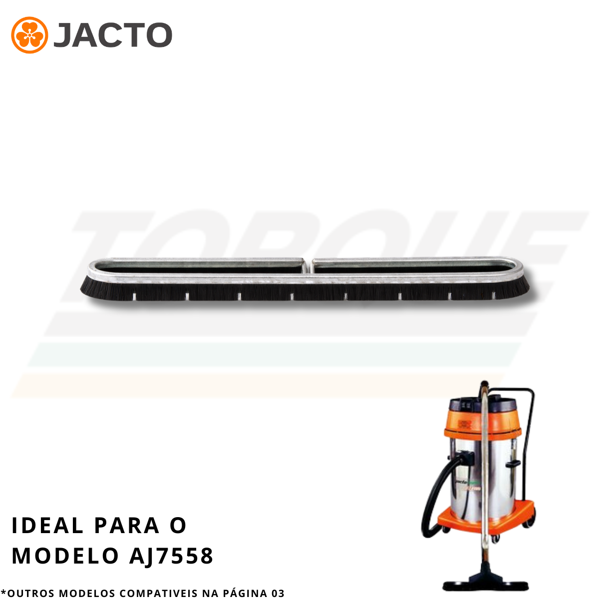 Refil Escova para Sólidos para Jacto AJ7558 - 73931 (Original)