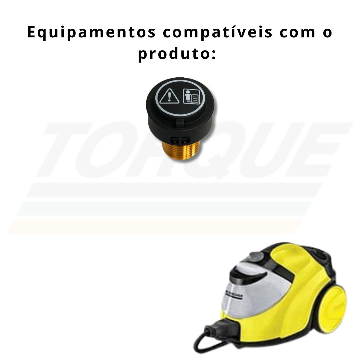 Válvula de Alívio com Fecho de Manutenção Karcher para SC4 | SC5 - 4.580-202.0 (Original)