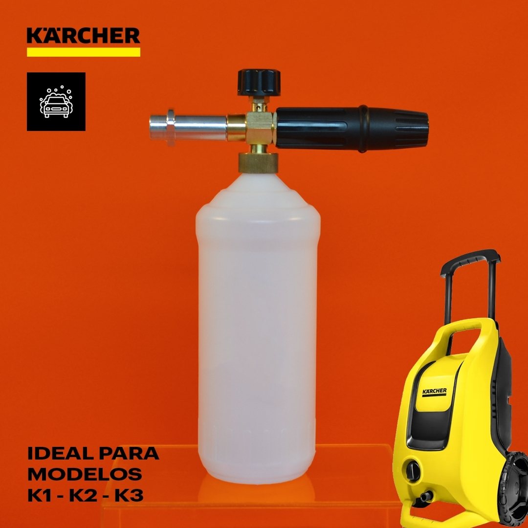 Aplicador de Detergente Snow Foam para K1 K2 K3 | Karcher