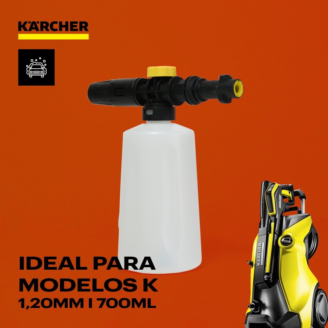 Aplicador Snow Foam Plástico 1,20 mm 700 ml Karcher K