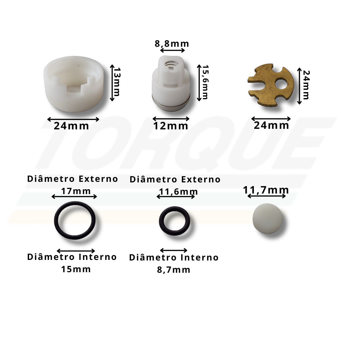 Wap - Kit Válvula S/P para Wap Enduro - 20011033 (Original)