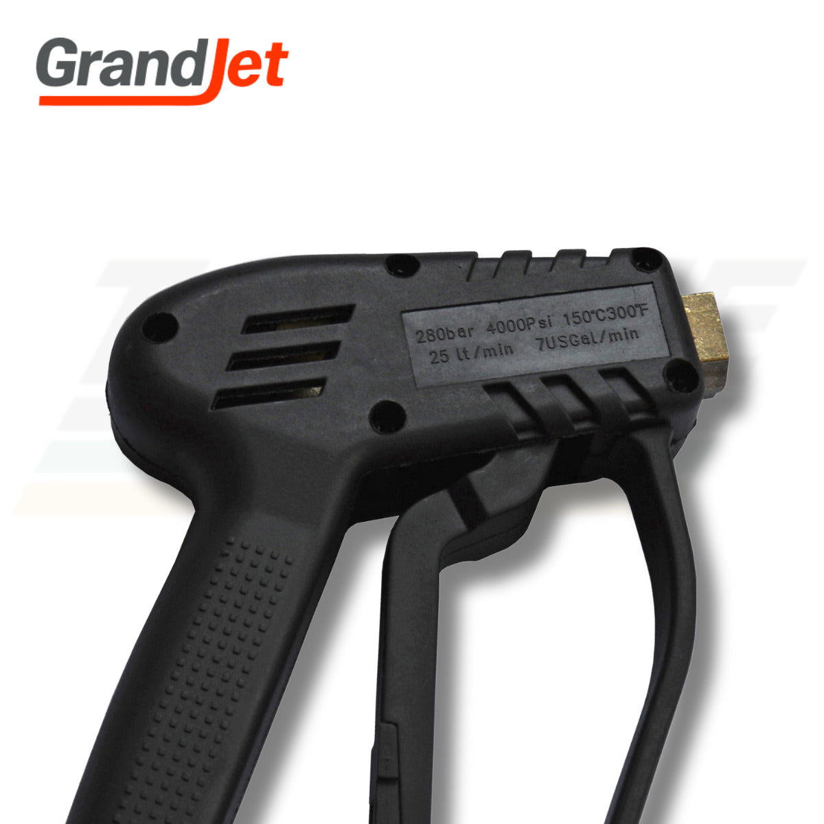 Pistola de alta pressão c/ gatilho 25l/min. | 280 bar | F1/4 x M22 Grandjet - 02.07.01.003 (Original)