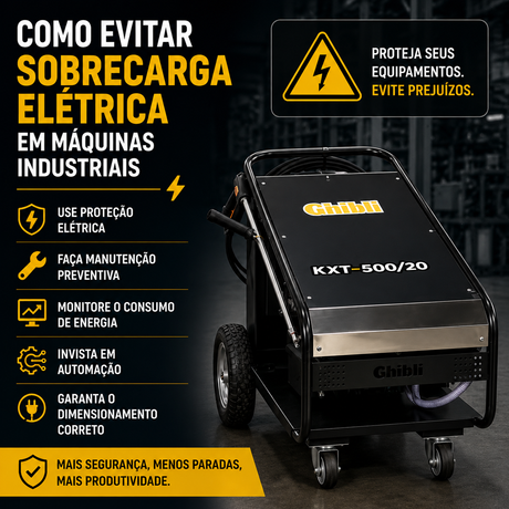 Como Evitar Sobrecarga Elétrica em Máquinas Industriais