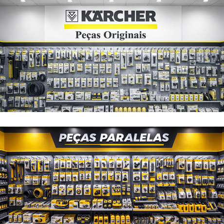 Diferença entre Peças Originais e Paralelas para Lavadoras de Alta Pressão