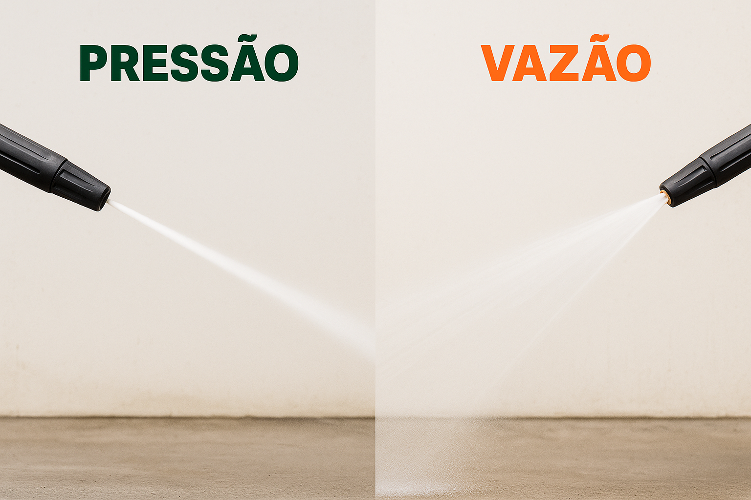 Vazão e Pressão: Entenda a Diferença e Como Escolher a Lavadora Certa