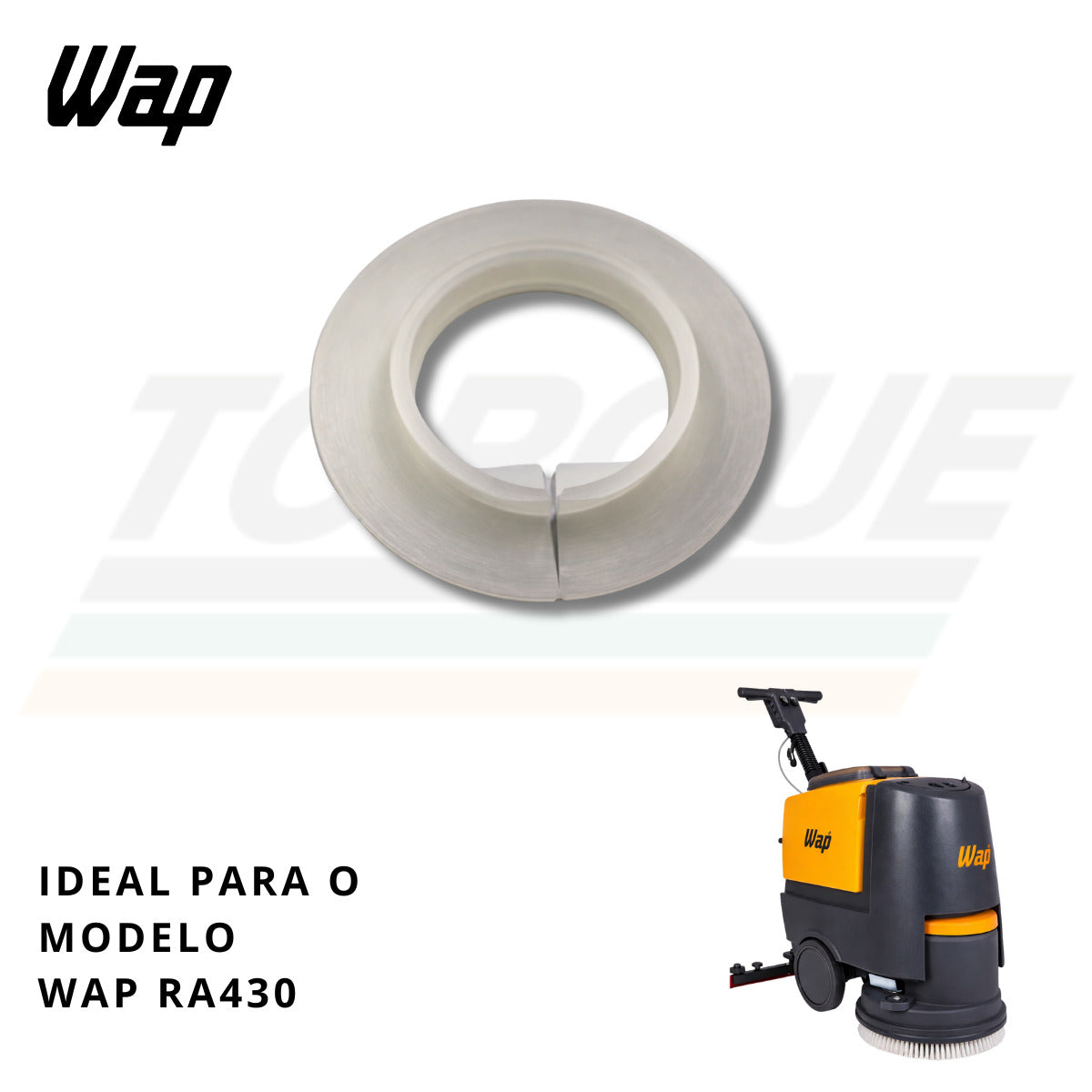Flange retenção sup. disco RA430 - 50080110 (Original)