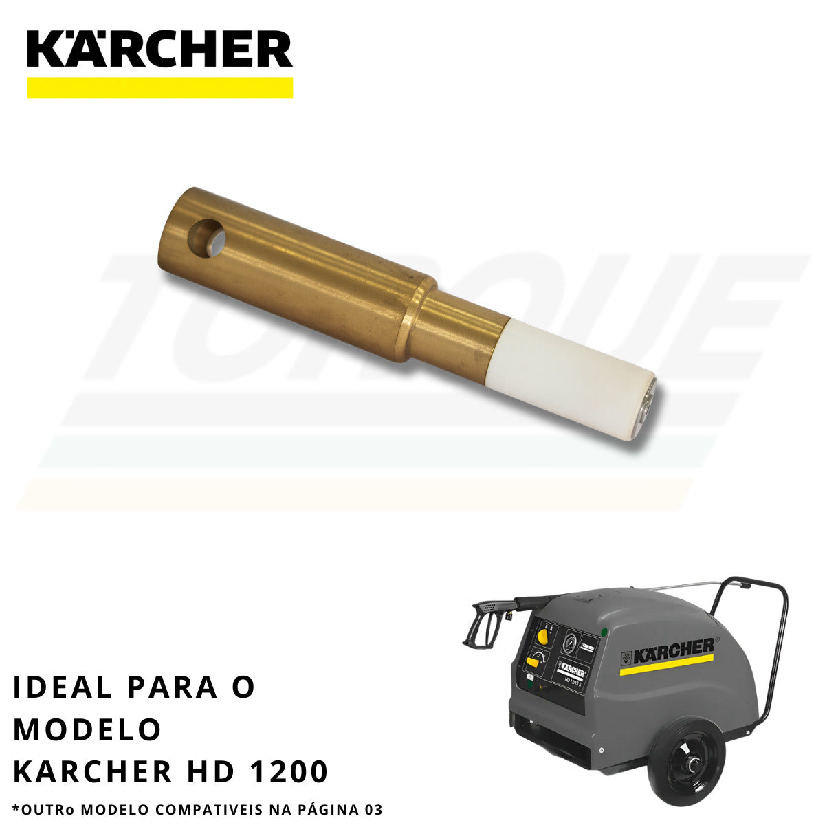 Pistão Cerâmica 22 Karcher HD/HDS 660/800/1200 - 9.302-083.0 (Original)