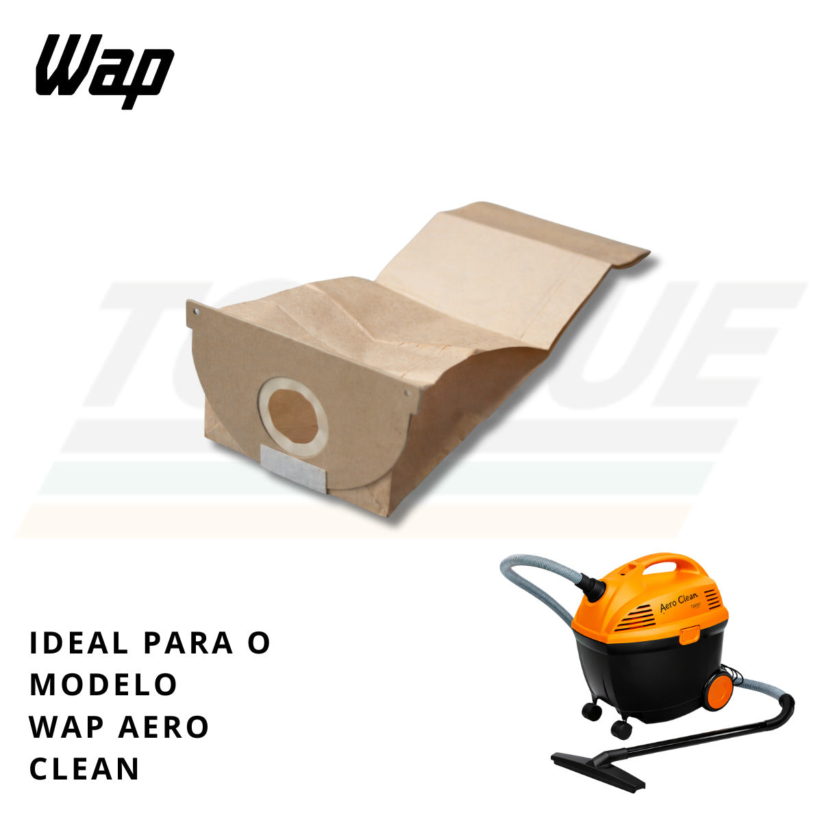 Kit Filtro Descartável 03un para Wap Aero Clean - 20010407 (Original)