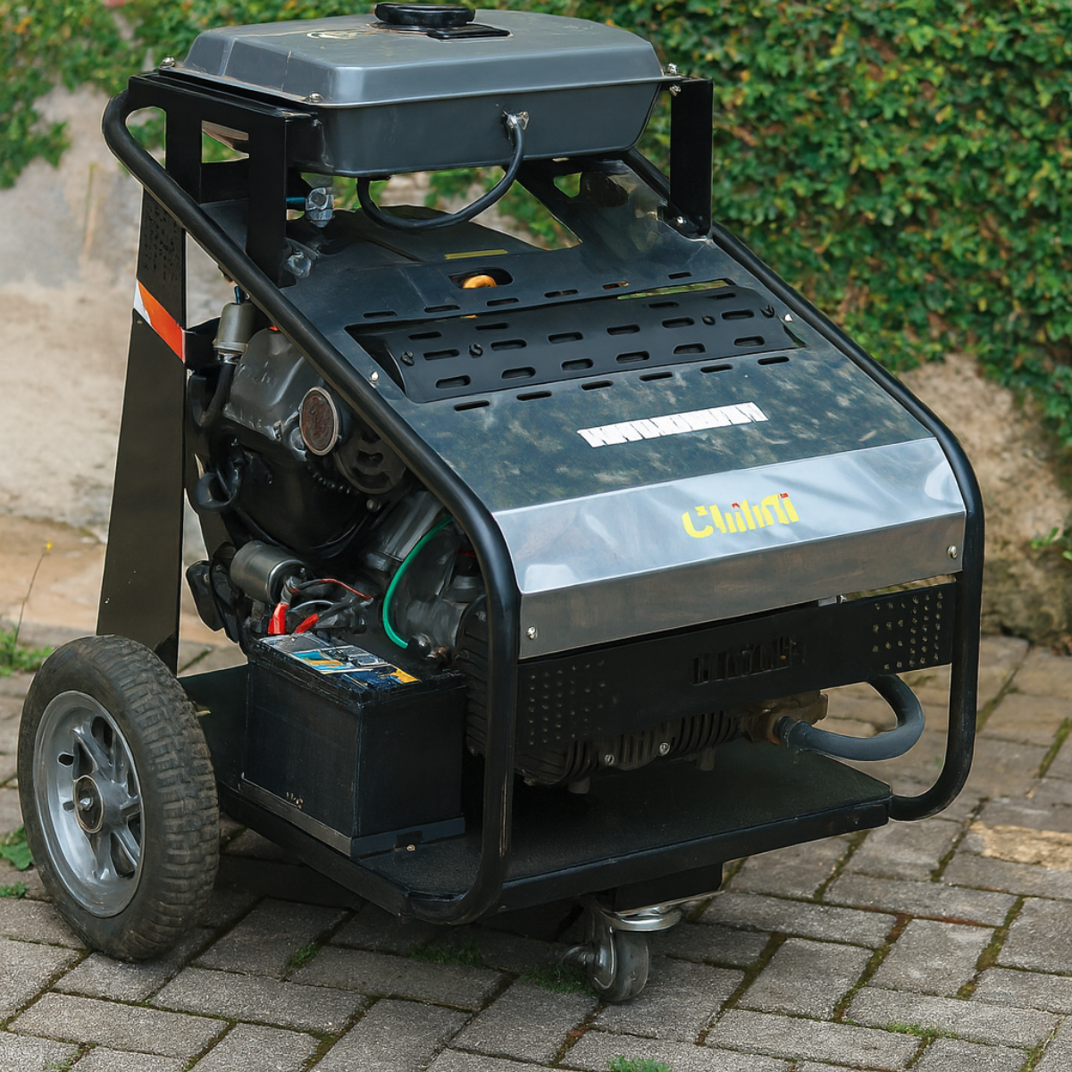 Hidrolavadora Semi Nova GHIBLI, mod. MHG 350/21 - 21l/min. | 350 bar | 25HP Gasolina