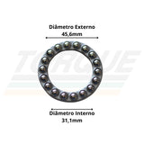 Kit Rolamento Axial para Wap Plus/Super/Prem/TopII - FW004342 (Original)