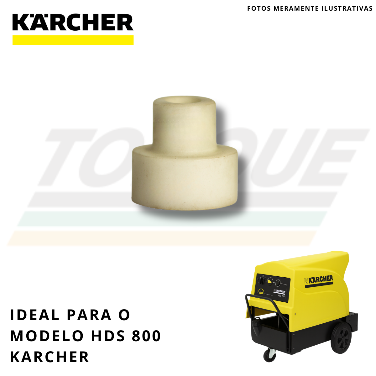 Acoplamento Lado Bomba Karcher HDS800 - 6.463-008.0 (Original)