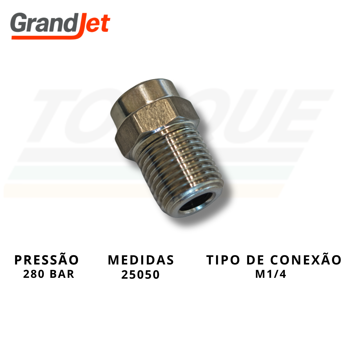 Bico Leque de Alta Pressão - M1/4 | 25050 GrandJet - 02.07.04.003
