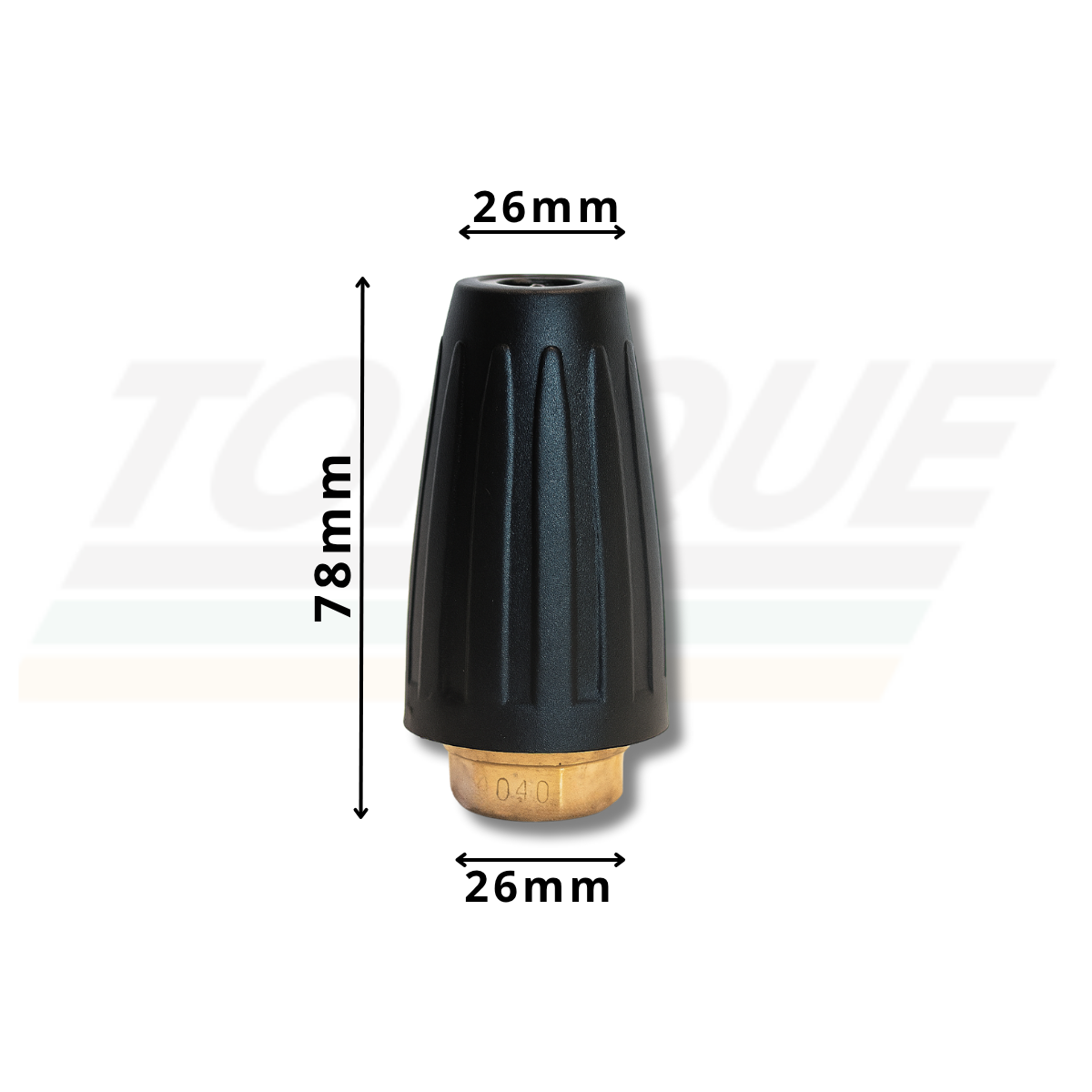 Bico Turbo/Rotativo de Cerâmica 040 | 276Bar GrandJet - 02.07.10.001 (Original)