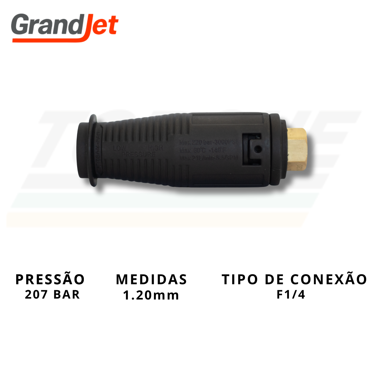 Bico Vario Profissional 1.20mm 207 BAR | F1/4 Grandjet - 02.07.11.002 (Original)