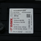 Bomba HAWK, mod. NHDP1320R - 15.5l/min. | 200 bar | 1750 RPM | 7,5CV