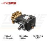Bomba HAWK, mod. NHDP1320R - 15.5l/min. | 200 bar | 1750 RPM | 7,5CV