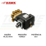Bomba HAWK, mod. NHDP8512R - 10,2l/min.| 120bar | 1750RPM | 3CV