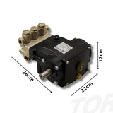 Bomba HAWK, mod. NMT1520HTR - 18l/min. | 200 bar | 1750 RPM | 7,5CV - ÁGUA QUENTE