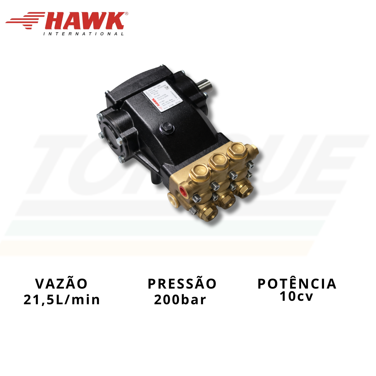 Bomba HAWK, mod. NMT1820R - 21.5l/min. | 200 bar | 1750 RPM