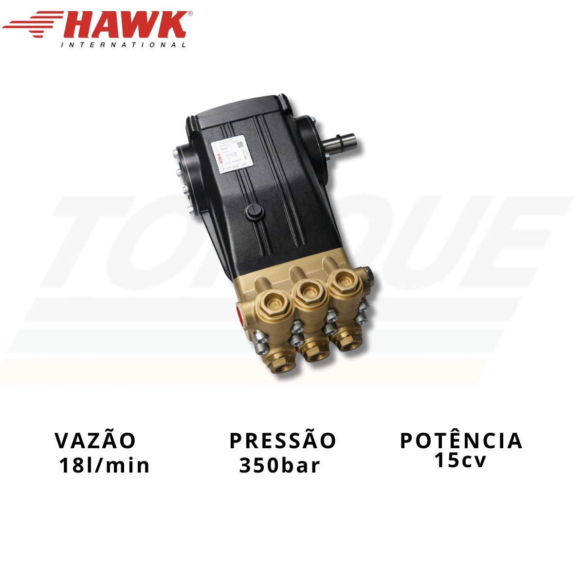 Bomba HAWK, mod. PX1535IR - 18l/min. | 350 bar | 1750 RPM