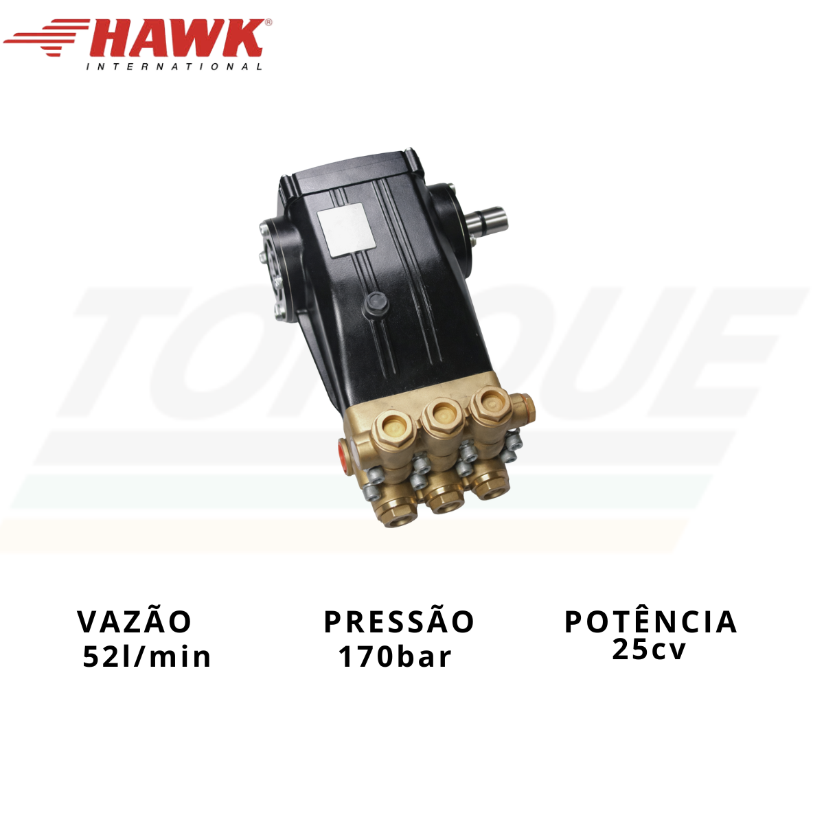 Bomba Hawk, mod. XLT4317IR - 52L/min |170bar | 1750 RPM