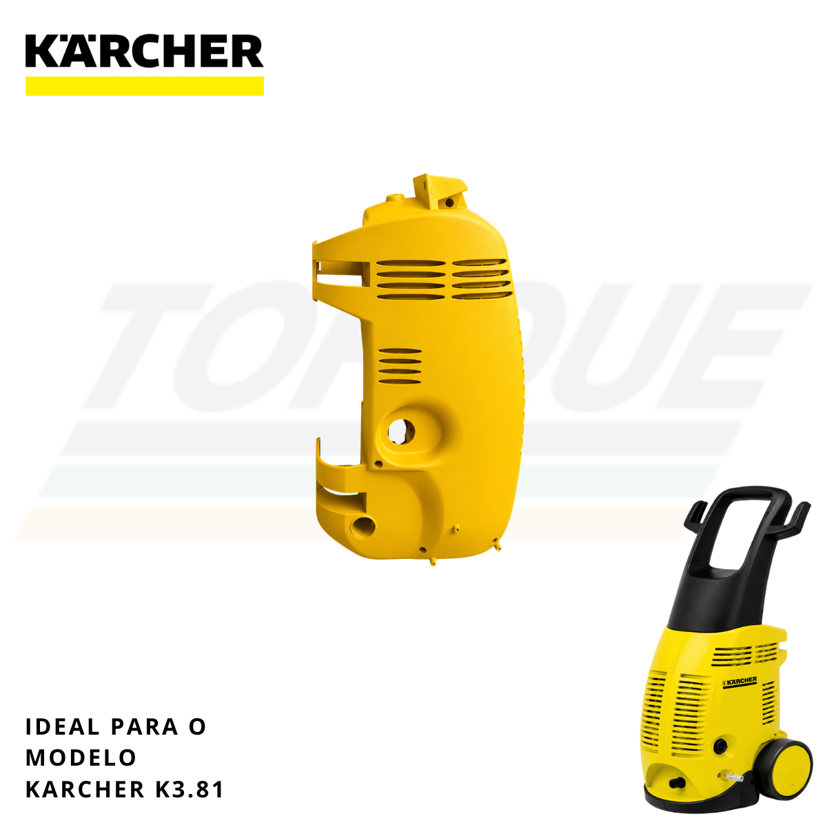 Capô Lateral Direita para Karcher K3.81 - 9.760-023.0 (Original)