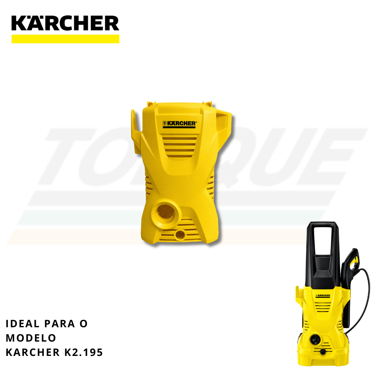 Capô completo para Karcher  K2.195 - 5.067-550.0 (Original)