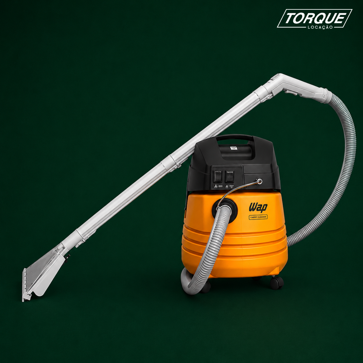 [Locação] Extratora de Sujeira Profissional Carpet Cleaner Motor Duplo Estágio para Pisos Tapetes Estofados 1600W 110V WAP